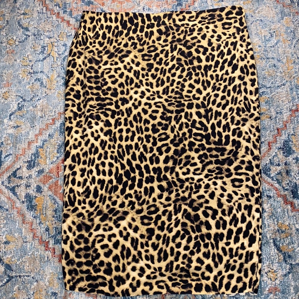 Vince Camuto Bodycon Skirt- Leopard